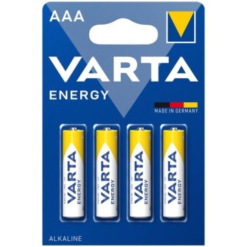 VARTA - PILHA ALCALINA ENERGÉTICA AAA LR03 BLISTER4