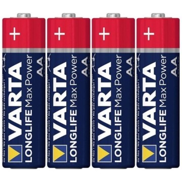 VARTA - PILHA RETRÁTIL AA LR6 ALCALINA MAX POWER4
