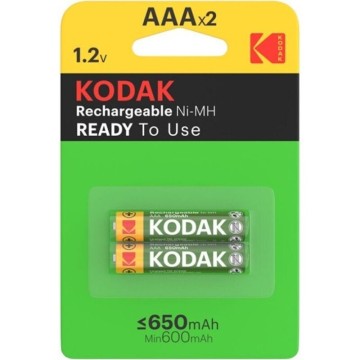 KODAK - BATERIA RECARREGÁVEL HR03 AAA 650mAh BLISTER2