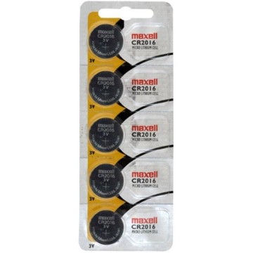 MAXELL - CR2016 3V BLISTER DE CÉLULA DE LÍTIO BUTTON5