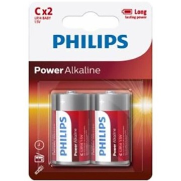 PHILIPS - PILHA ALCALINA DE ALIMENTAÇÃO C LR14 BLISTER2
