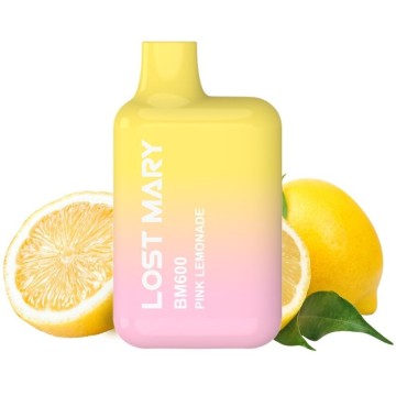 LOST MARY - BM600 NICOTINE VAPER 2 DESCARTÁVEL ROSA LIMONADA