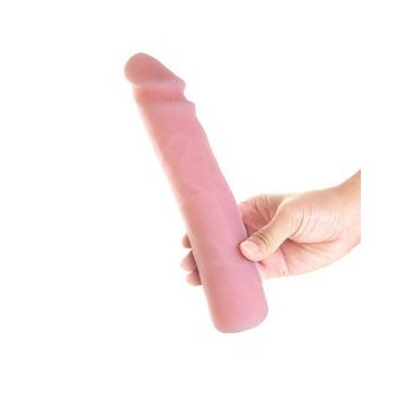 BAILE - DILDO DE SILICONE REALÍSTICO COM TOQUE DE PELE 23 CM