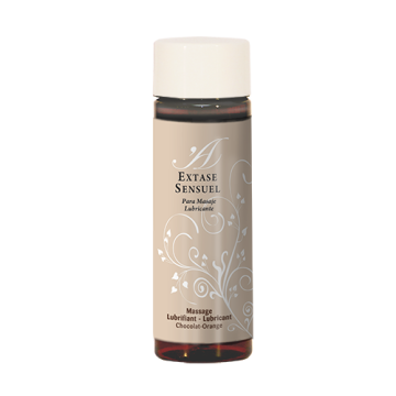 EXTASE SENSUAL - LUBRIFICANTE CHOCOLATE E LARANJA 100 ML