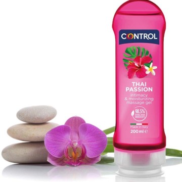 CONTROL - 2 EN 1 MASSAGEM and PRAZER TAILANDÊS PAIXO 200 ML