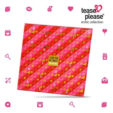 TEASE and PLEASE - CALENDRIO DO ADVENTO DO VALENTIM