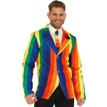 LEG AVENUE - BLAZER GRAVATA RAINBOW S