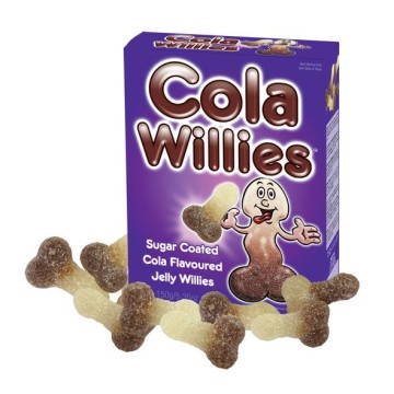 SPENCER and FLEETWOOD - DOCES MASTIGVEIS FORMA DE PÉNIS SABOR COLA