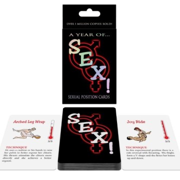 KHEPER GAMES - CARTÕES DE POSIÇÃO SEXUAL UM ANO DE...SEXO