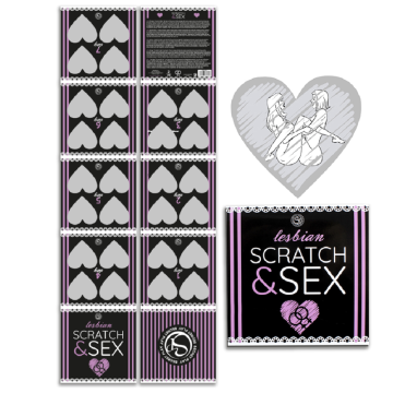SECRETPLAY - SCRATCH and SEX GAME PARA CASAIS POSIÇÕES LÉSBICAS (ES-EN-FR-PT-DE)