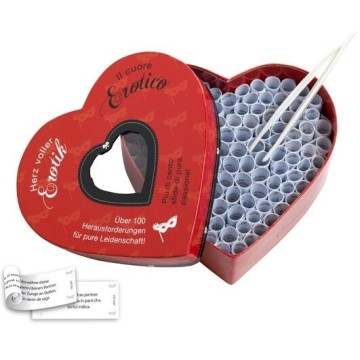 TEASE and PLEASE - HERZ VOLLER EROTIK and IL CUORE EROTIC VERMELHO