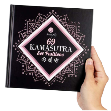 SECRETPLAY - LIVRO DE POSIÇÕES SEXUAIS KAMASUTRA (ES-EN-DE-FR-NL-PT)