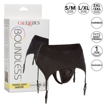 CALEXOTICS - BOUNDLESS TANGA COM LIGA L-XL