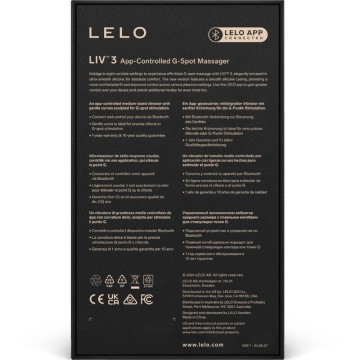 LELO - LIV 3 ESTIMULADOR G-SPOT AZUL