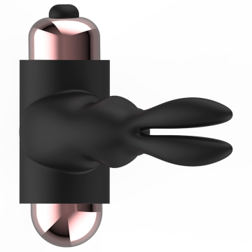 COQUETTE CHIC DESIRE - ANEL COM VIBRADOR PRETO- OURO