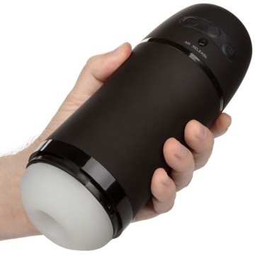 CALEXOTICS - MASTURBADOR OPTIMUM POWER COM VIBRAÇÃO E ONDAS ESTIMULANTES