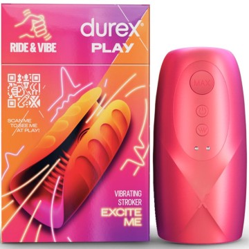 MASTURBADOR VIBRADOR DUREX -TOY RIDE and VIBE