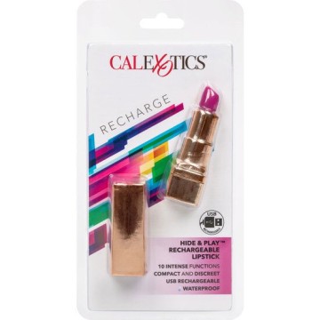 CALEXOTICS - HIDE and PLAY BATOM RECARGA ROXO