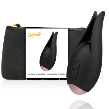 COQUETTE CHIC DESIRE - ESTIMULADOR CLITORIAL PRETO - OURO