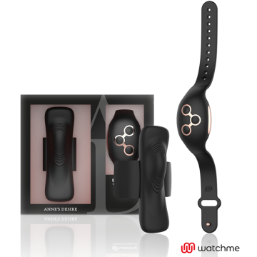 ANNES DESIRE - PANTY PLEASURE TECNOLOG A WATCHME PRETO-OURO