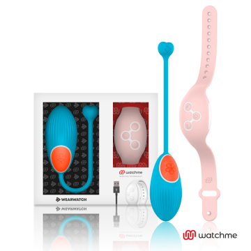 WEARWATCH - TECNOLOGIA WATCHME CONTROLE REMOTO OVO AZUL - ROSA