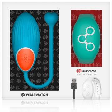 WEARWATCH - TECNOLOGIA WATCHME CONTROLE REMOTO OVO AZUL - AQUAMARINE