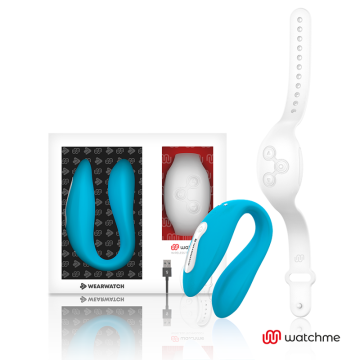 WEARWATCH - VIBRADOR DE TECNOLOGIA DUAL WATCHME INDIGO-NEVE