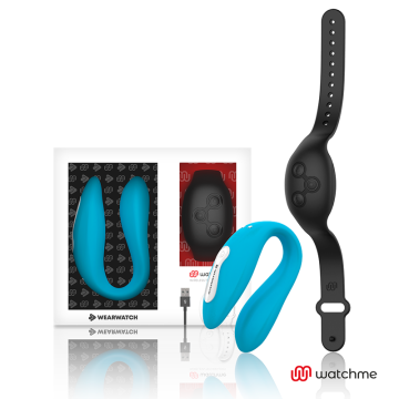 WEARWATCH - VIBRADOR DE TECNOLOGIA DUAL WATCHME INDIGO - JET