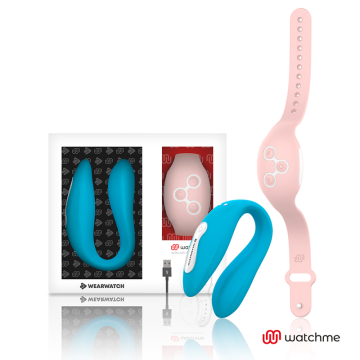 WEARWATCH - VIBRADOR WATCHME DUAL TECHNOLOGY INDIGO - ROSA
