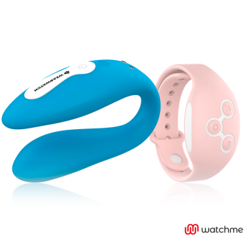 WEARWATCH - VIBRADOR WATCHME DUAL TECHNOLOGY INDIGO - ROSA