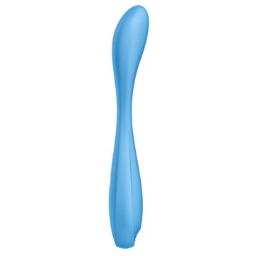 SATISFYER - APLICATIVO MULTIVIBRADOR G-SPOT FLEX 4 AZUL