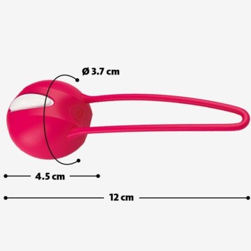 FUN FACTORY - SMARTBALL UNO BOLA PÉLVICA BRANCA - ROXA PASTEL