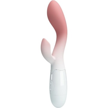 PRETTY LOVE - VIBRADOR BRILHANTE DO PONTO G ESTIMULADOR DE CLITÓRIS 30 VIBRAÇÕES ROSA