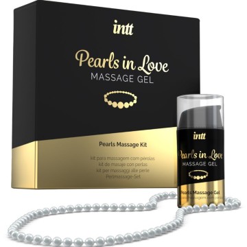 INTT MASSAGE and ORAL SEX - PÉROLAS APAIXONADAS COM COLAR DE PÉROLAS E GEL DE SILICONE