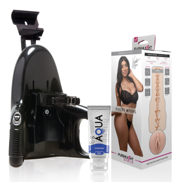 FLESHLIGHT - VIOLET MYERS WAIFU LANÇAMENTO UNIVERSAL LUBRIFICANTE AQUA QUALITY 50 ML