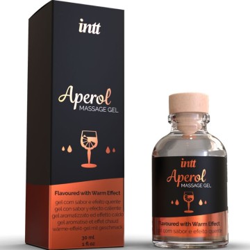 INTT MASSAGE and ORAL SEX - GEL DE MASSAGEM APEROL EFEITO DE CALOR INTENSO