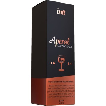 INTT MASSAGE and ORAL SEX - GEL DE MASSAGEM APEROL EFEITO DE CALOR INTENSO