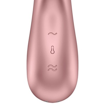 SATISFYER - VIBRADOR HOT LOVER ROSA and BEGE