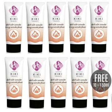 KIKÍ TRAVEL - CANNABIS WARMING EFFECT 50 ML 10 1 GRÁTIS