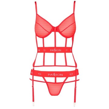 PASSION - KYOUKA CORSET VERMELHO S-M