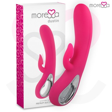 MORESSA - DUSTIN ONDAS ESTIMULANTES DO CLITÓRIS E VIBRAÇÃO PODEROSA SILICONE PREMIUM RECARREGÁVEL