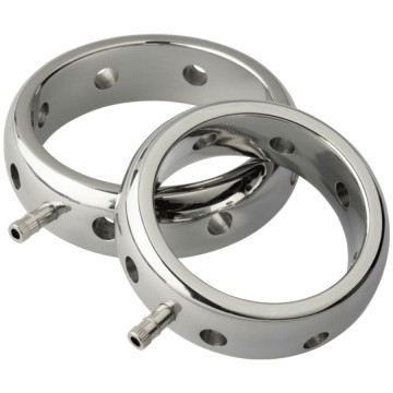 ELECTRASTIM - ANEL PENIANO ELETROMAGNÉTICO DE METAL PRESTIGE 38 MM