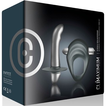 CLIMAXIMUM - KIT ENTICE ANEL PENIANO VIBRADOR DE PRÓSTATA INICIANTES