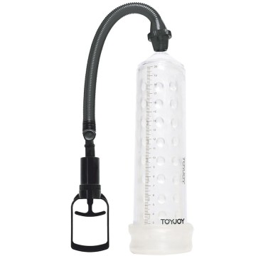 TOYJOY - BOMBA DE MASSAGEM PODEROSA COM MANGA TRANSPARENTE