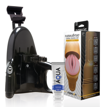 FLESHLIGHT - UNIDADE DE TREINAMENTO STAMINA GO SENHORA LANÇAMENTO UNIVERSAL LUBRIFICANTE AQUA QUALITY 50 ML