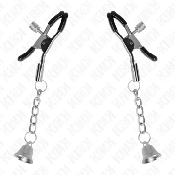 KINK - PINÇAS PINGENTE SINO PRATA 6 CM