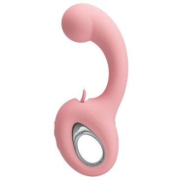 PRETTY LOVE - ERYNNYES VIBRADOR PONTO G ESTIMULADOR DE CLITÓRIS 10 VIBRAÇÕES ROSA