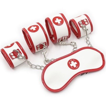 OHMAMA FETICHE - MINI CONJUNTO 3 PEÇAS ENFERMEIRA
