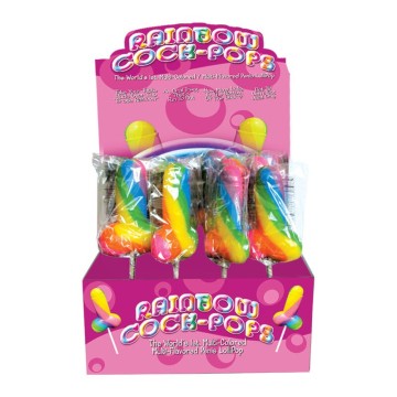 PRIDE - SPENCER and FLEETWOOD GALO ARCO-ÍRIS LGBT LOLLIPOP