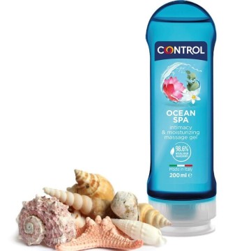 CONTROL - 2 EN 1 MASSAGEM and PRAZER MAR MEDITERRNICO 200 ML